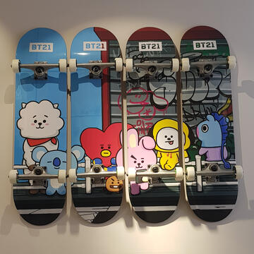 BT21 x Line Friends merchandise